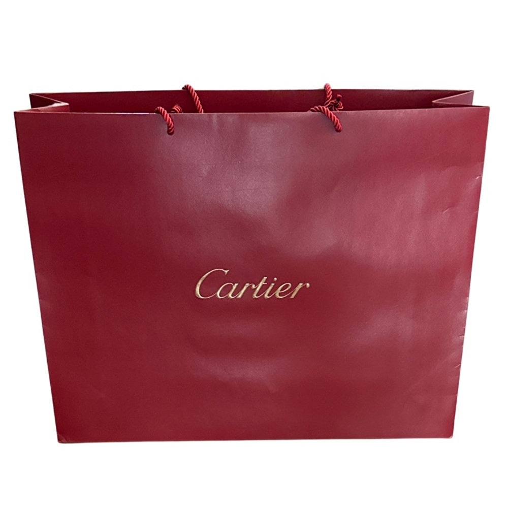 Cartier: Authentic Gift Bag Sz: Approx 21 1/4” x 17 1/4” x 5 1/4”